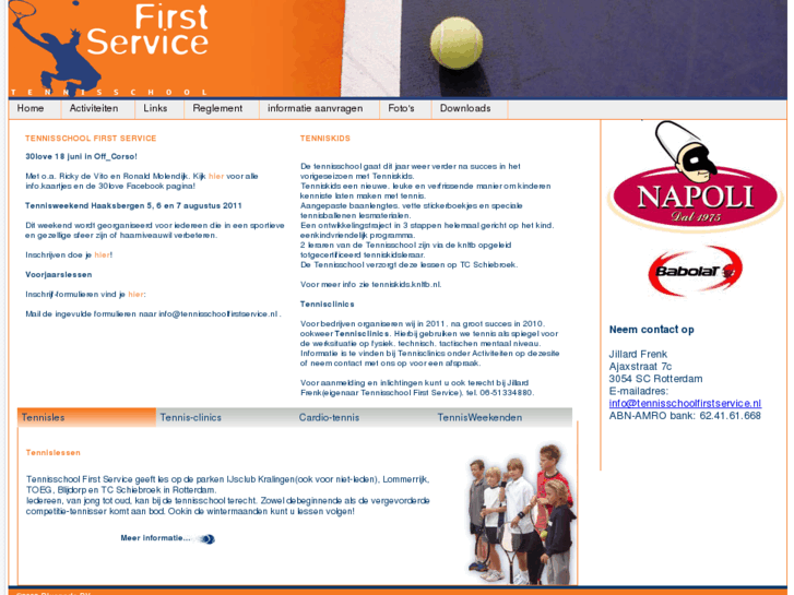 www.tennisschoolfirstservice.nl