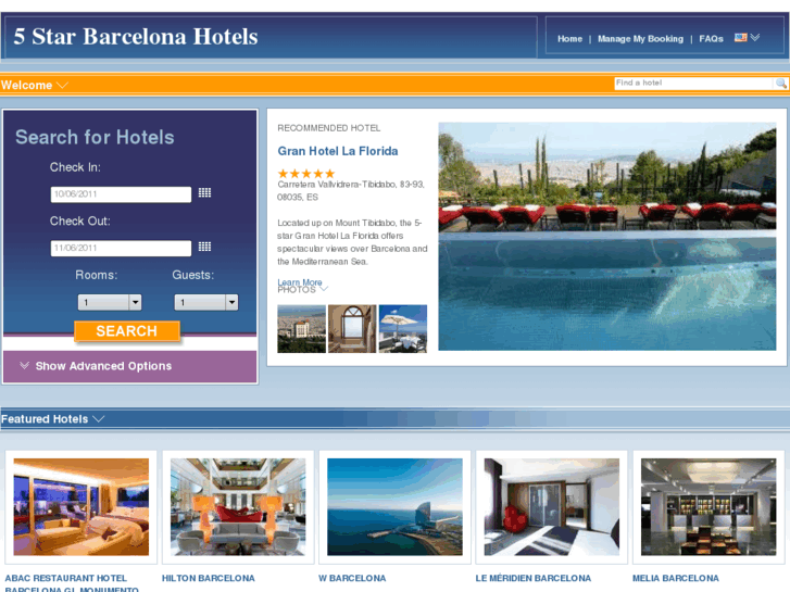 www.5starbarcelonahotels.com