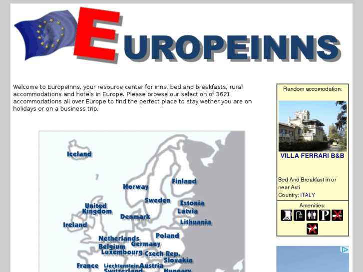 www.accommodations-in-europe.com