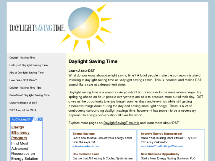 www.daylightsavingtime.info