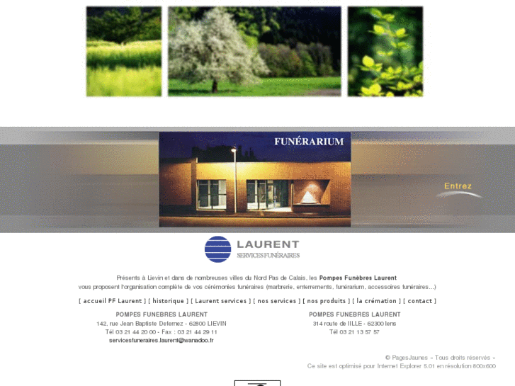 www.laurentfuneraire.com