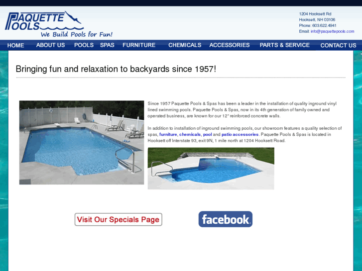 www.paquettepools.com