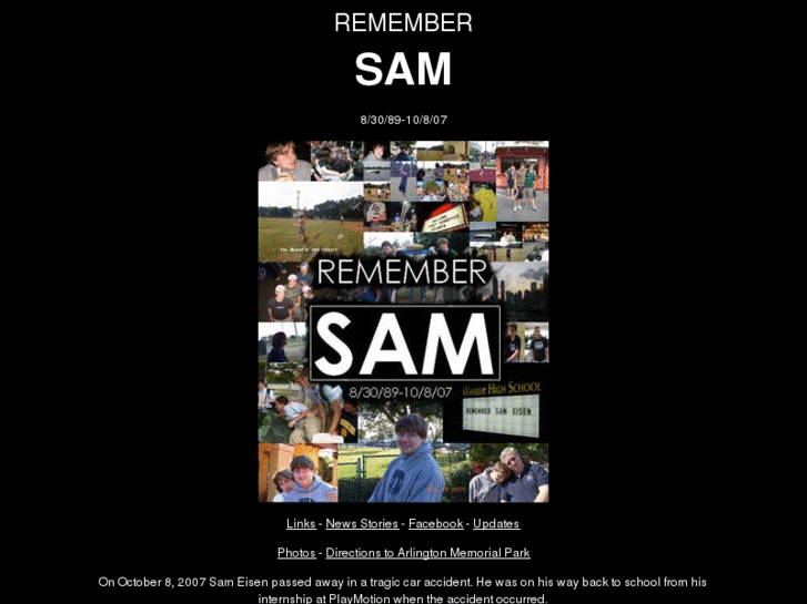 www.remembersam.org