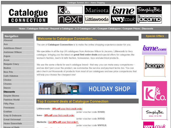 www.catalogue-connection.co.uk