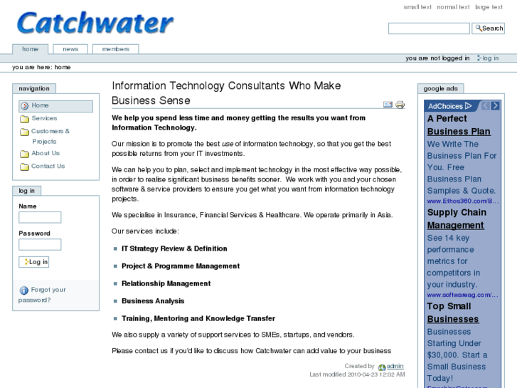 www.catchwater.com