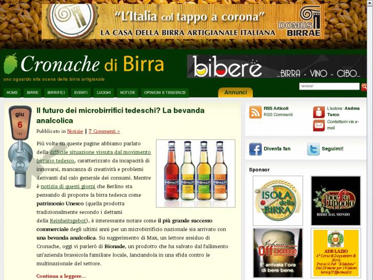 www.cronachedibirra.it