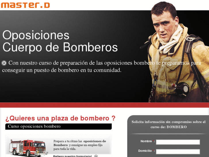 www.cursosoposicionesbombero.com