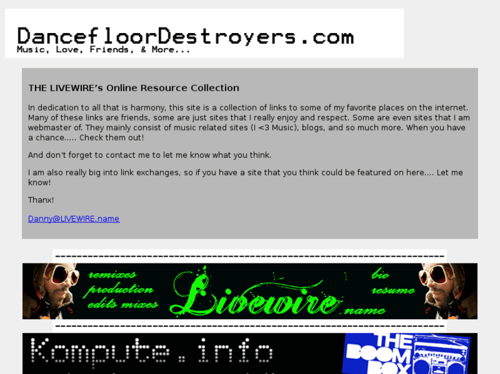 www.dancefloordestroyers.com