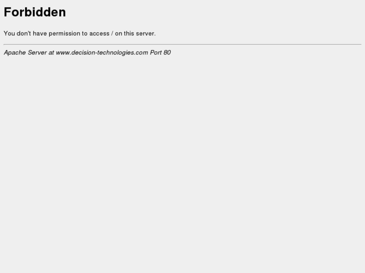 www.decision-technologies.com