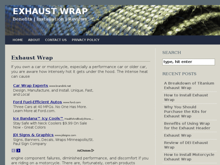 www.exhaustwrap.org