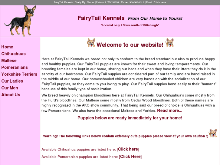 www.fairytailkennels.com