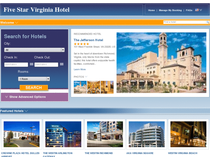 www.fivestarvirginiahotel.com