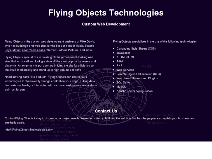 www.flyingobjectstechnologies.com