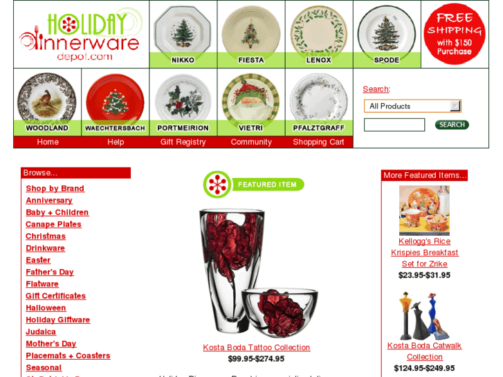 www.holidaydinnerwaredepot.com