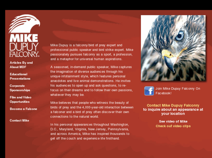 www.mikedupuyfalconry.com