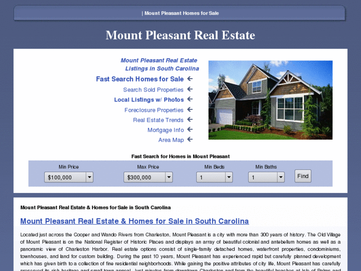 www.mount-pleasant-homes-for-sale.com