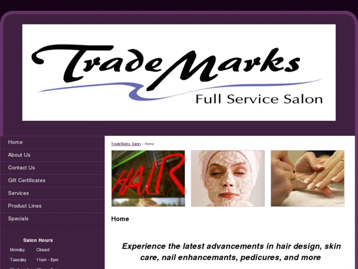 www.trademarksfullservicesalon.com