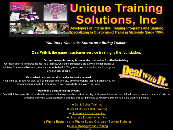 www.uniquetraining.com