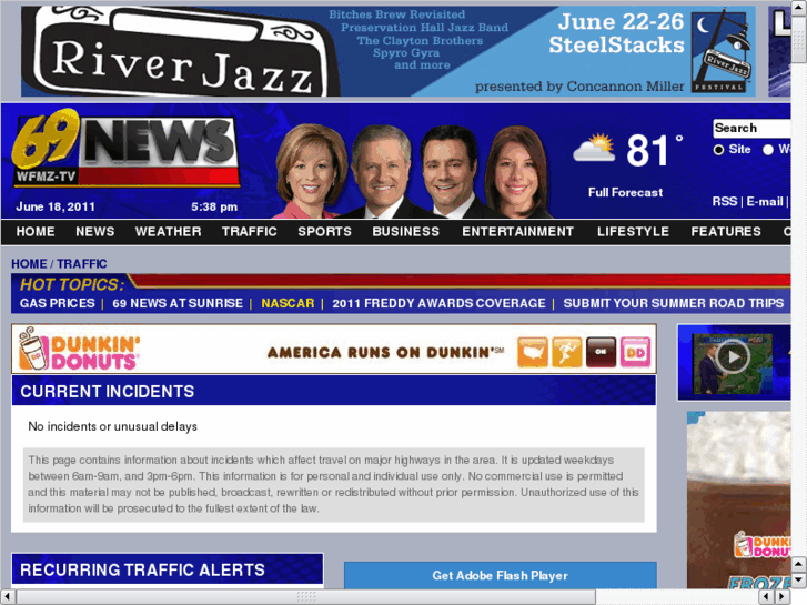 www.wfmztraffic.com