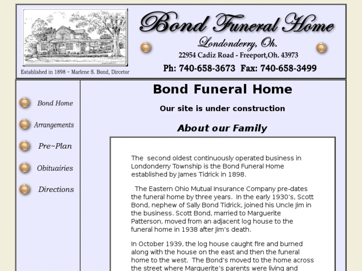 www.bondfuneralhome.net