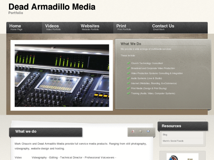 www.deadarmadillo.com