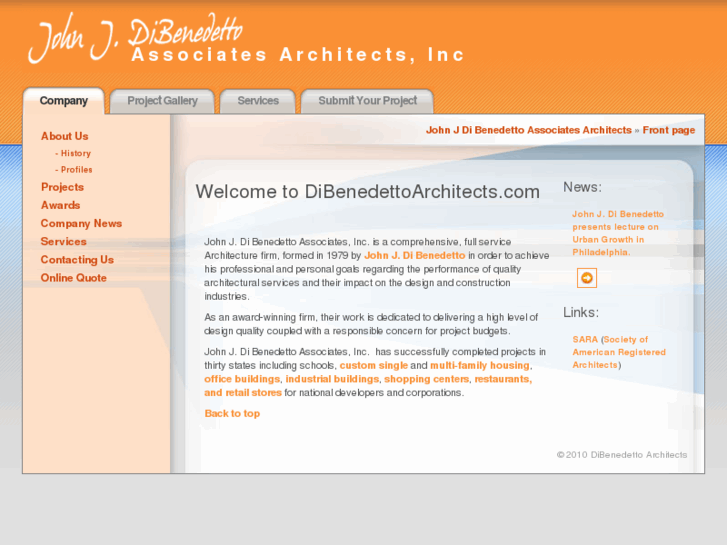 www.dibenedettoarchitects.com