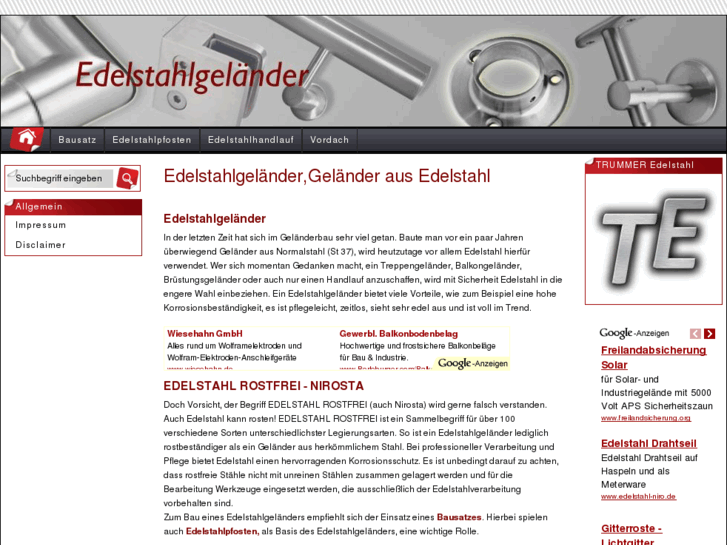 www.edelstahl-gelaender.org