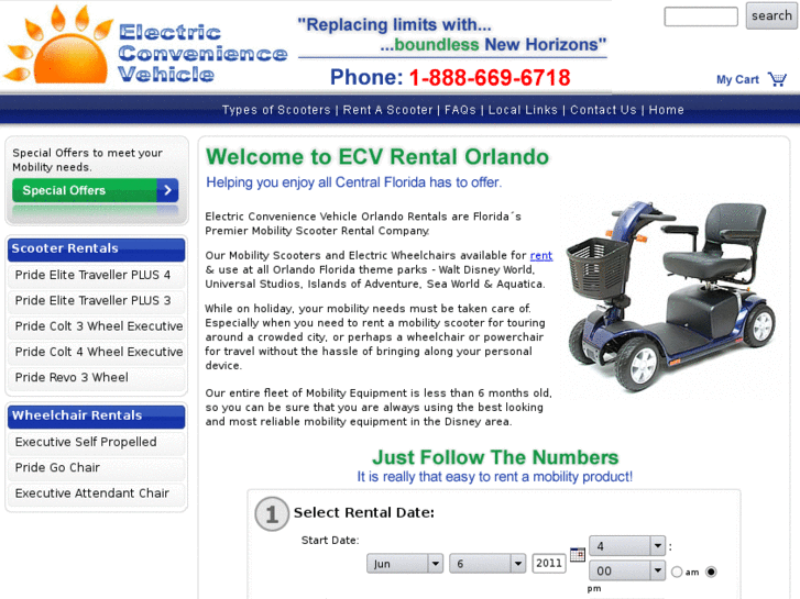 www.electricconveniencevehicle.com