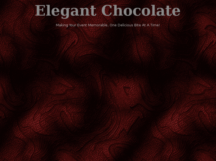 www.elegantchocolate.com