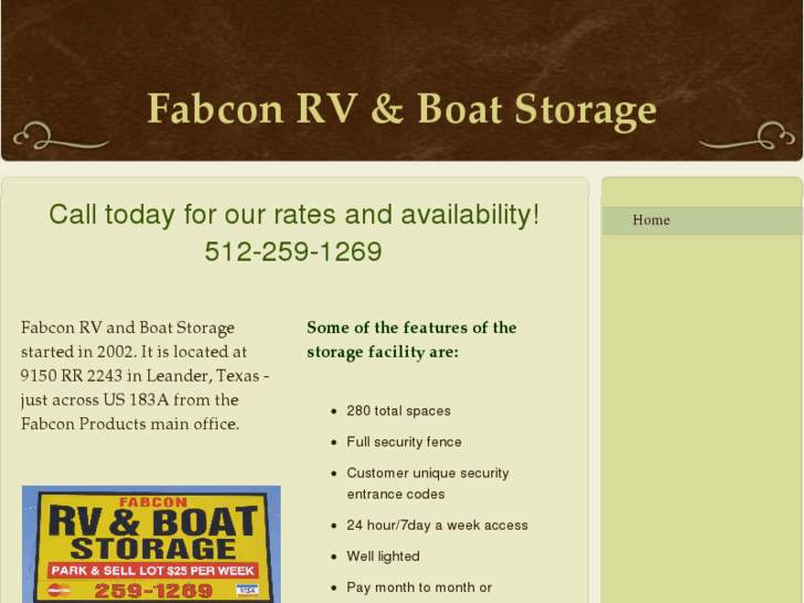 www.fabconrvandboatstorage.com