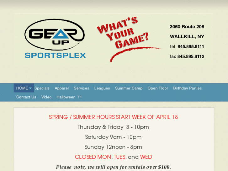 www.gearupsportsplex.com