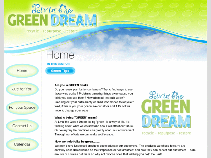 www.livinthegreendream.com