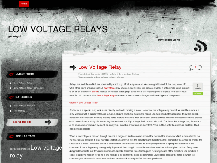 www.lowvoltagerelay.com