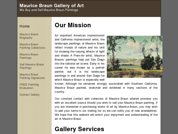 www.mauricebraunpainting.com