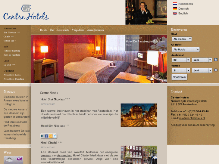 www.centrehotels.nl