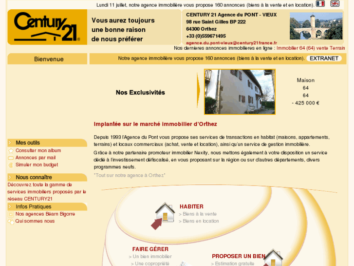 www.century21-agencedupontvieux.com