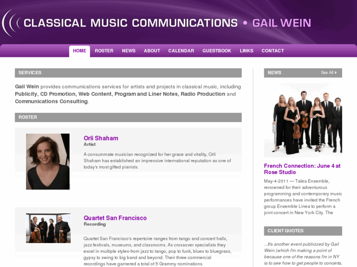 www.classicalmusiccommunications.com