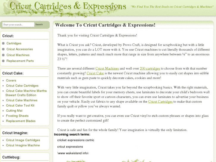 www.cricut-cartridges-expressions.com