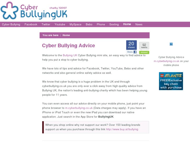 www.cyberbullying.co.uk