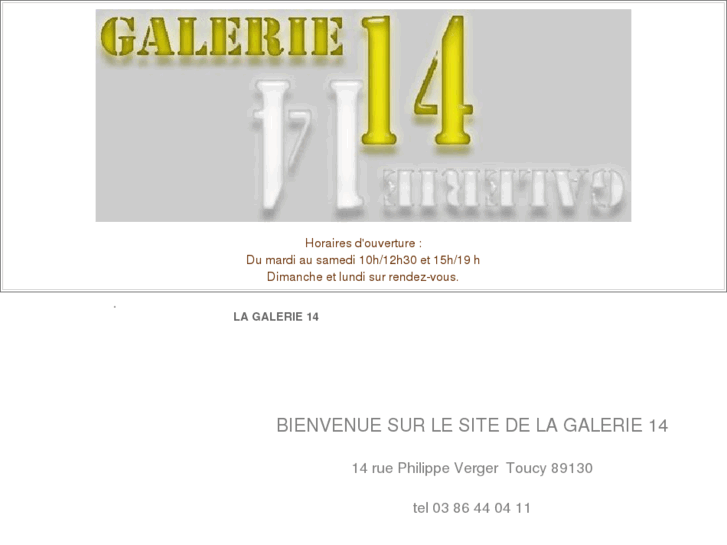 www.galerie14.com