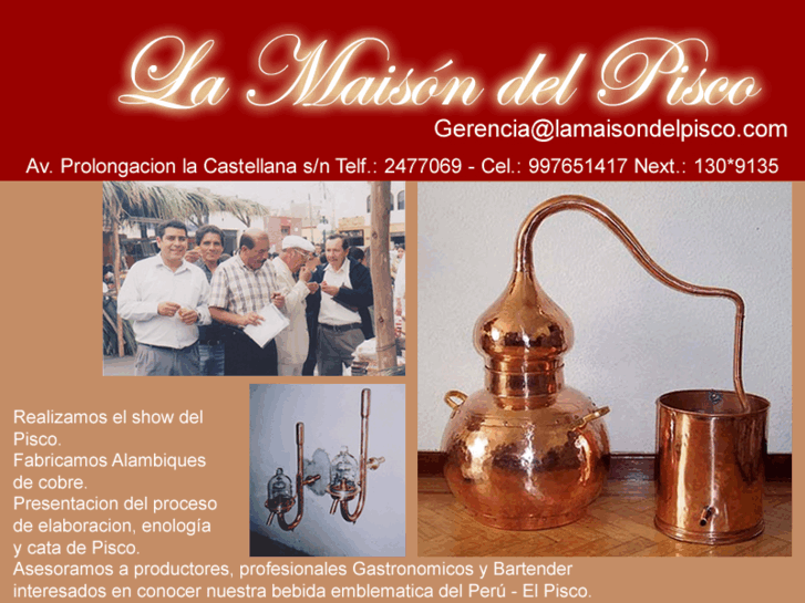 www.lamaisondelpisco.com