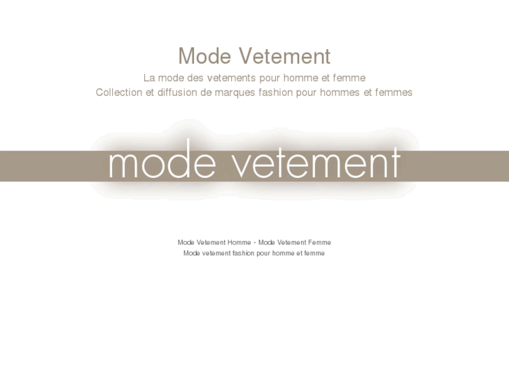 www.mode-vetement.com