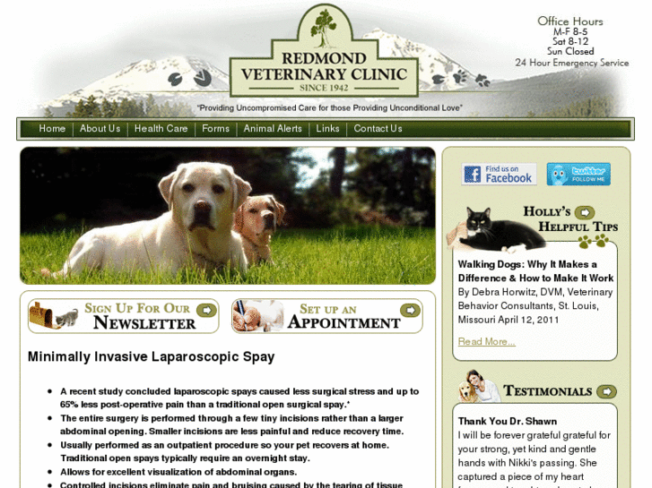 www.redmondvetclinic.com