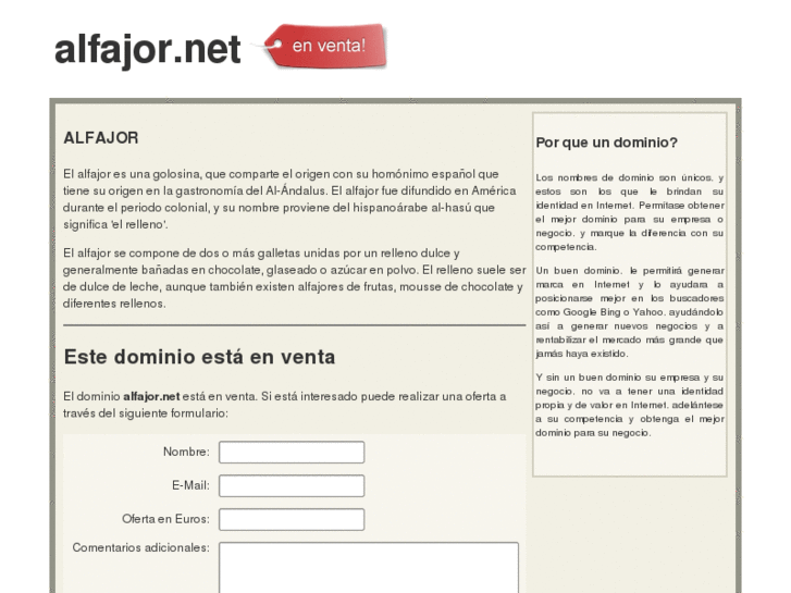 www.alfajor.net