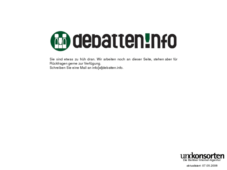 www.debatten.info