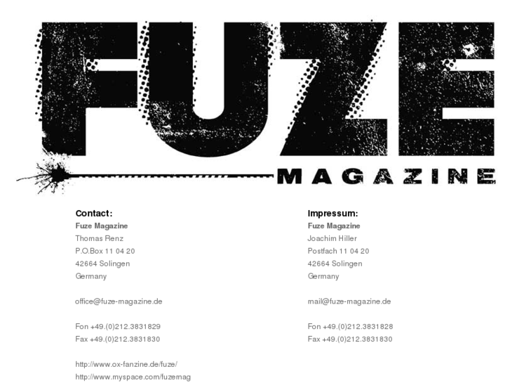 www.fuze-magazine.de