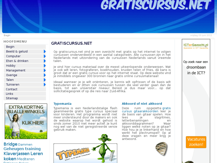 www.gratiscursus.net