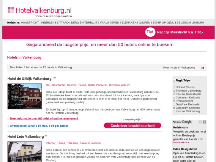 www.hotelvalkenburg.nl