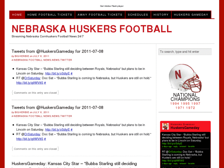 www.nebraskahuskersfootball.com