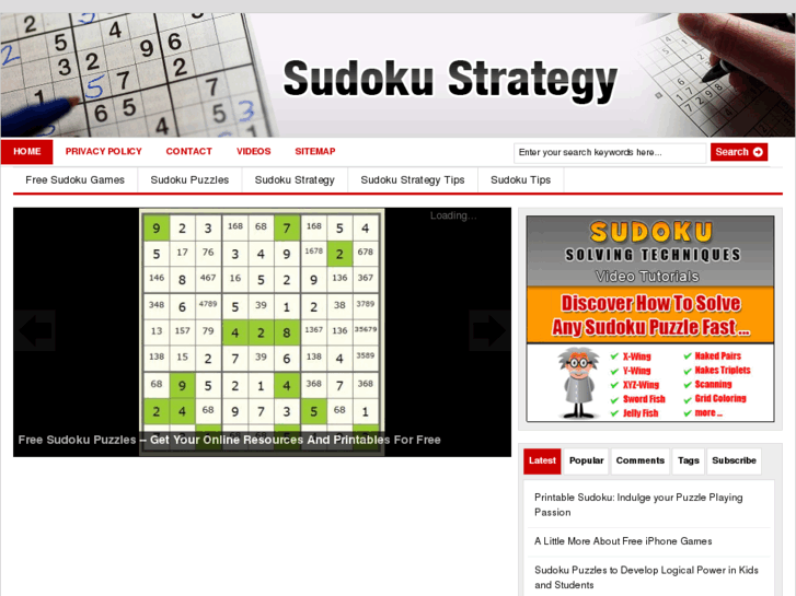 www.sudokustrategy.net